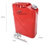 گالن 20 لیتری فلزی وارداتی - تصویر 2